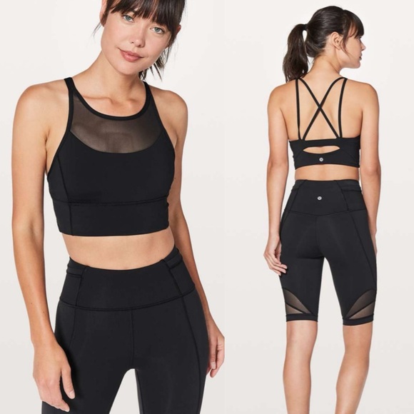 lululemon athletica Other - Lululemon Long-Line Clip-In Bra